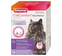 BEAPHAR - CATCOMFORT® Excellence - Difusor eléctrico de feromonas para Gatos - Reduce el estrés y el Comportamiento no Deseado sin dependencia ni somnolencia - 1 Toma y 1 Recarga de 48 ml