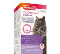 Beaphar - CatComfort Excellence Recambio Antiestrés para Gatos, con Feromonas, Reduce Estrés y Ansiedad Promueve Armonía Entre Gatos, Arañazos, Miedos, Cambios Entorno, Ruido, Conflictos, 48 ml.