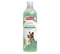 Beaphar Champú Perros Universal 250ml - Extractos Naturales de Aloe Vera y Aceite de Macadamia - Cuida y Protege su Piel y Pelo -Apto para Todo Tipo de Pelo - Vegano - pH Neutro - 250 ml
