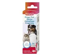 FINGERPAD DENTAL - limpiador dental para perros/gatos, 2 unidades.