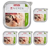 beaphar Dieta renal + Pato, 100 g (Paquete de 5)