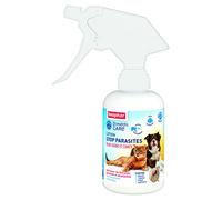 Beaphar Dimethicare Spray Antiparasitario Perros y Gatos, Anti Pulgas, Garrapatas, Piojos, Flebotomo, Mosquitos, Acción Inmediata, Sin Insecticidas ni Pesticidas, Nutre y Protege el Pelaje, 250ml