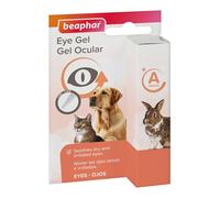 Beaphar Gel Ocular - Perros, Gatos, Conejos - Limpia, Suaviza, Hidrata, Ojos secos, Protege, Repara, Humectante - Vitamina A - 5 ml
