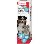 BEAPHAR Gel para cepillar los dientes 100 G - Gel con sabor a hígado para perros y gatos