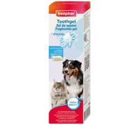 BEAPHAR-GEL PARA LAVAR LOS DIENTES 100 G - gel con sabor a hígado para perros y gatos