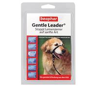 beaphar Gentle Leader - Correa de Entrenamiento para Llevar y controlar Mejor a los Perros. Color: Negro.