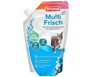 Beaphar Multi Fresco - neutralizador de olores para Gatos - Prolonga la Vida útil de la Arena para Gatos - Fragancia después de la Brisa Fresca - 400 g