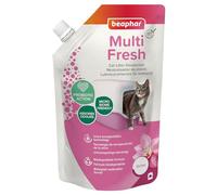 Beaphar Multi Fresh - contra los Malos Olores de la Arena de Gatos - Prolonga la Vida útil de la Arena - Fragancia Orquídea - 400g