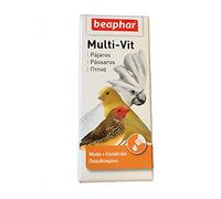 Beaphar Multi-Vitaminas para Aves - Contiene 12 vitaminas Esenciales para Mejorar el Estado General de los pájaros. - 20ml