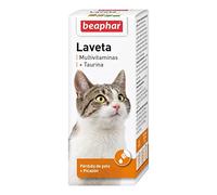 Beaphar Multivitaminas con Taurina para Gatos - Combate la pérdida de Pelo - Pelaje Sano y Sedoso - 50ml