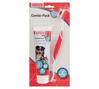 Beaphar - Pasta de dientes para perros (100 g) con cepillo de dientes