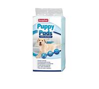 Beaphar Puppy Pads Empapadores Perros 60x60, Absorbentes, No Dejan Olor, Adiestramiento para Cachorros, 30 uds
