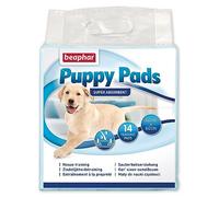 Beaphar Puppy Pads Empapadores Perros 60x60, Absorbentes, No Dejan Olor, Adiestramiento para Cachorros, 14 uds