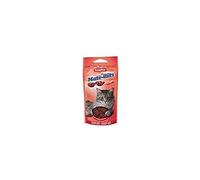 Beaphar Salmon bits Snacks para Gato - Sabrosas Bolas de Pelo de Malta con Sabor a salmón - Ingredientes Naturales - 35g