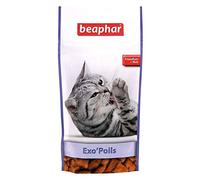 Beaphar Snacks Malta Gatos, Control Bolas de Pelo, Salud Digestiva, 35g