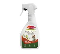 Beaphar Keep Off Spray Exteriores para Gatos - Antiarañazos y marcajes - Educador y Repelente - hasta 3 Meses de Protección - con Aceites Esenciales - para Jardín y Terraza - 500ml