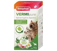 pastillas antiparasitarias VERMI PURE BEAPHAR para cachorros y perros de menos de 15 kg