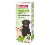 Beaphar VERMIpure Gotas Naturales para Combatir Parasitos Intestinales, Mejora la Digestión, Ayuda a Expulsar Parasitos Intestinales, Perros y Cachorros, 50ml