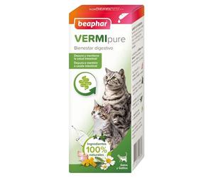 Beaphar VERMIpure Solución Líquida Natural Gatos y Gatitos - 50ml