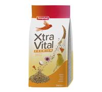 Beaphar Xtravital Canarios - Alimentación Premium - Contiene Frutas, Semillas y Cereales - Fortalece su Sistema inmunológico - Proporciona un Plumaje denso y Mantiene en Buena Salud - 500g