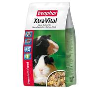 Beaphar Xtravital Cobaya 1kg, Comida Conejos, Pienso con Vitaminas y Minerales, Rico en Proteínas y Bajo en Grasa, 1kg