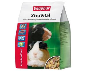 Beaphar Xtravital Cobaya 2,5kg, Comida Conejos, Pienso con Vitaminas y Minerales, Rico en Proteínas y Bajo en Grasa, 2,5kg