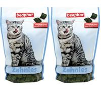 Beaphar Zahnies para Gatos sin azúcar Adicional, 150 g (Paquete de 2)