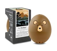 Bear BeepEgg - Temporizador de huevos para hervir huevos - Cocina musical para huevos blandos, medianos y duros - Seguro para alimentos - Temporizador de huevos flotante para cantar - Olla de huevos