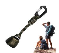 Bear Belĺ-21g Bear Bells For Hiking | Camping Beař Protection Belĺ| Outdoor Metal Bell Pendant, Campiing Bell Accessory with Mute Function For Camping, Hiking with Advanced Features