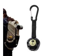Bear Bell, Animal Defense Safety Gear, Hiking Camping Climbing Bell, Fishing Safety Accessory, for Backpacking Walking Travel Survival Offroad Outdoor Adventure Hunting Trekking Mountaineering