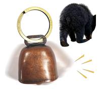 Bear Bell - Herramienta ligera de timbre fuerte | Cuerno fuerte para asustar a los animales - para mujeres y hombres al aire libre, animales, , defensa, eventos, fútbol, deportes, mochileros