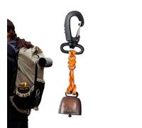 Bear Bell - Herramientas de seguridad para la pesca | Campana de advertencia al aire libre | para excursionistas, dueños de perros, viajeros, rutas de senderismo, Escapadas
