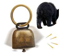 Bear Bells | Herramienta vintage ligera y transparente, cuerno fuerte para asustar a los animales, para mujeres, camping, al aire libre, animales, barcos, defensa, eventos, fútbol, deportes