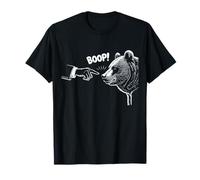 Bear Boop Funny Bear Nariz Retro Al Aire Libre Humor oso Camiseta