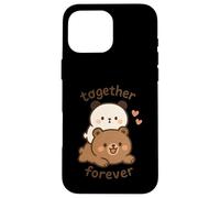Bear Buddies Juntos para Siempre Carcasa para iPhone 16 Pro MAX