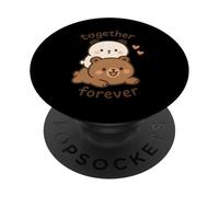 Bear Buddies Juntos para Siempre PopSockets PopGrip Adhesivo