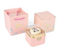 Bear Cake Rotating Ring Box - Proposal Jewelry Prank Holder, Wedding, Engagement, Birthday, Party, Special Occasion Display, Photography, Picnic, Camping, Beach, Celebration Accessory, Novelty Decor