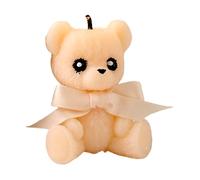 Bear Candle - 2.44 Inch Bear Soy Wax Candle | Soy Wax Home Decor - Scented Decorative Bears Candles with 2 to 3 Hour Burn Time for Parties Shower Favors Thanksgiving or Daily Home Ambiance