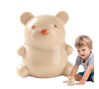 Bear - Cepillo de limpieza para uñas, 1 cepillo acolchado de manos para aseo, herramienta de cerdas suaves con mango de animal, higiene, cuidado dérmico para el bienestar de las uñas y los dedos de