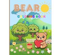 Bear Coloring Book: Cute Teddy Bears Lofi Coloring Book for Kids, Toddlers and Teens with Easy and Simple Cozy Designs