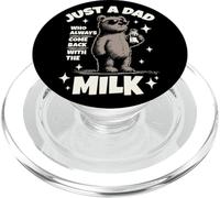 Bear Dad in Shads, Solo un papá que siempre volvió con leche PopSockets PopGrip para MagSafe