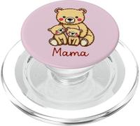 Bear Family Love - Mamá Oso con Cachorros PopSockets PopGrip para MagSafe