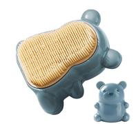 Bear Finger Nail Brush - Kids Nail Brush, Nail Brush For Cleaning Fingernails | Cute Bear Cleaning Nail Brush, Creative Easy To Grasp Soft Bristles Nail Cleaning Brush For Children, Women