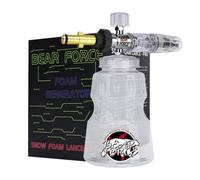 BEAR FORCE Boquilla de espuma de espuma de nieve para lavadora a presión, botella de cañón de espuma de nieve, compatible con Nilfisk, para STIHL