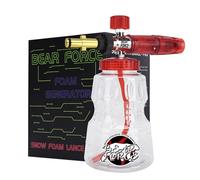 BEAR FORCE Boquilla de espuma de espuma de nieve para lavadora a presión, botella de cañón de espuma de nieve, compatible con Nilfisk, para STIHL