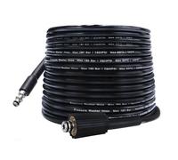 Bear Force manguera de repuesto para hidrolimpiadora 10 m * 160 bar, compatible con limpiadora de alta presión Lavor Wash Vax Sterwins Parkside