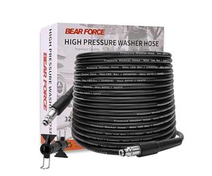 Bear Force - Manguera de Repuesto para hidrolimpiadora 10 m, Compatible con Bosch, Algunas de Black & Decker/Annovi Reverberi AR/Michelin/Stanley/Makita/Mac Allister Limpiadoras de Alta presión