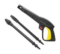 Bear Force Pistola ad acqua ad alta pressione con lancia a getto variabile e lancia rotante, compatibile con idropulitrici Lavor Lavorwash Vax