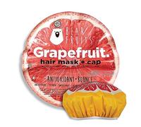 Bear Fruits, Pomelo, Antioxidantes & Volumen, Mascarilla Capilar y Gorro De Ducha, 20 ml