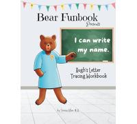 Bear Funbook Presents I Can Write My Name Hugh’s Personalized Letter Tracing Workbook
